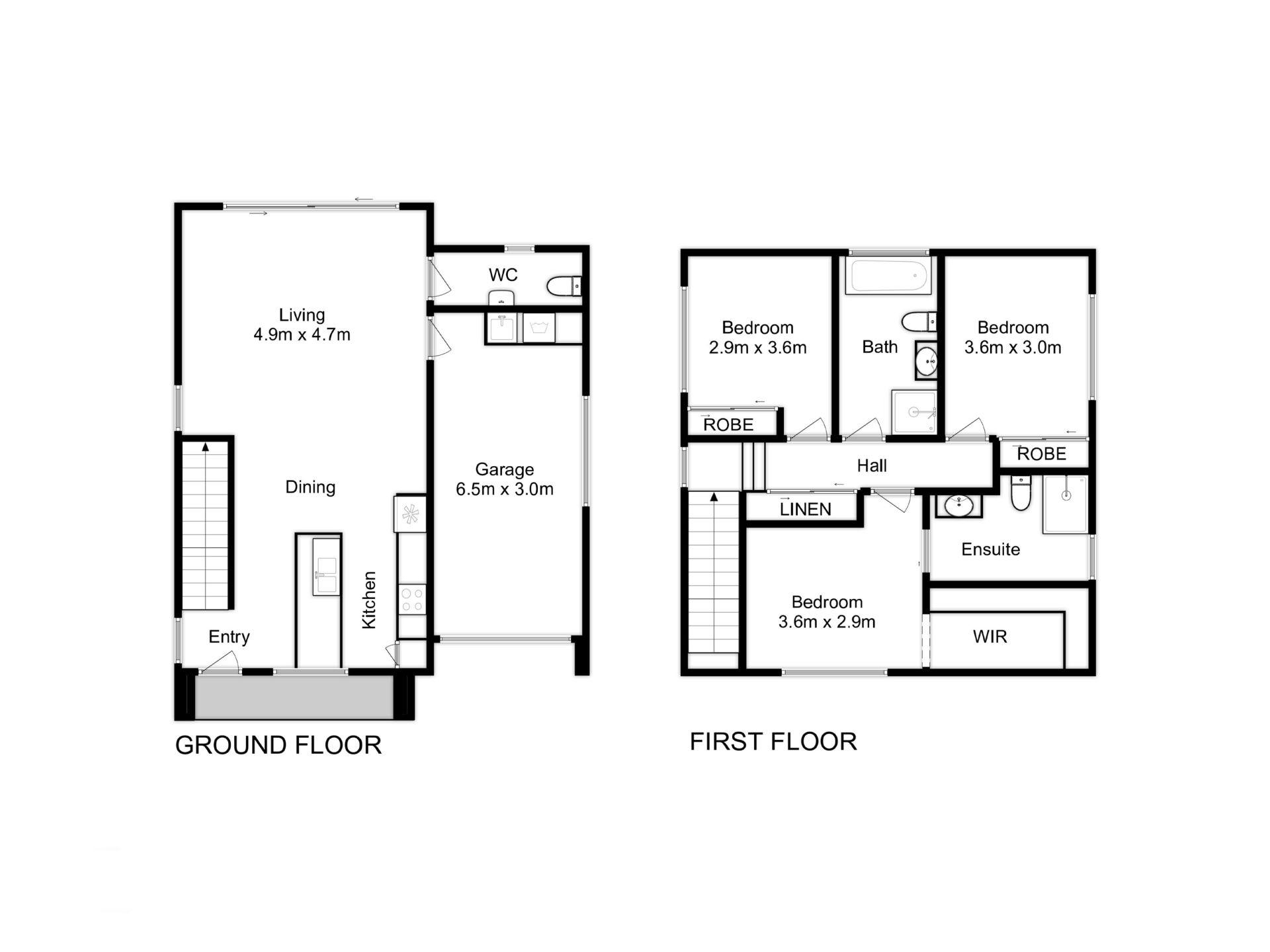 The Myrtle Floorplan