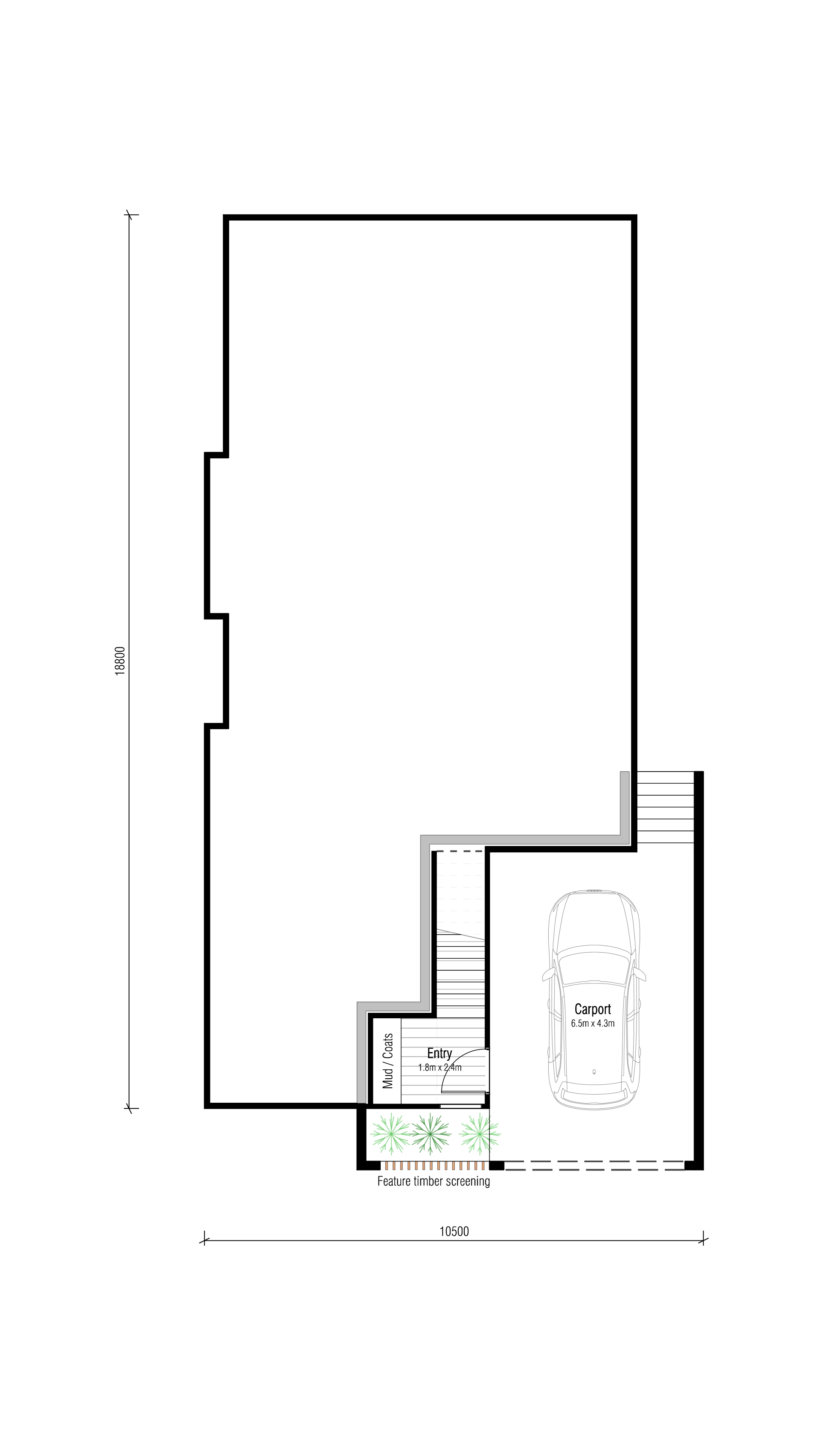 Huntingfield House 2 - Lower-level floorplan