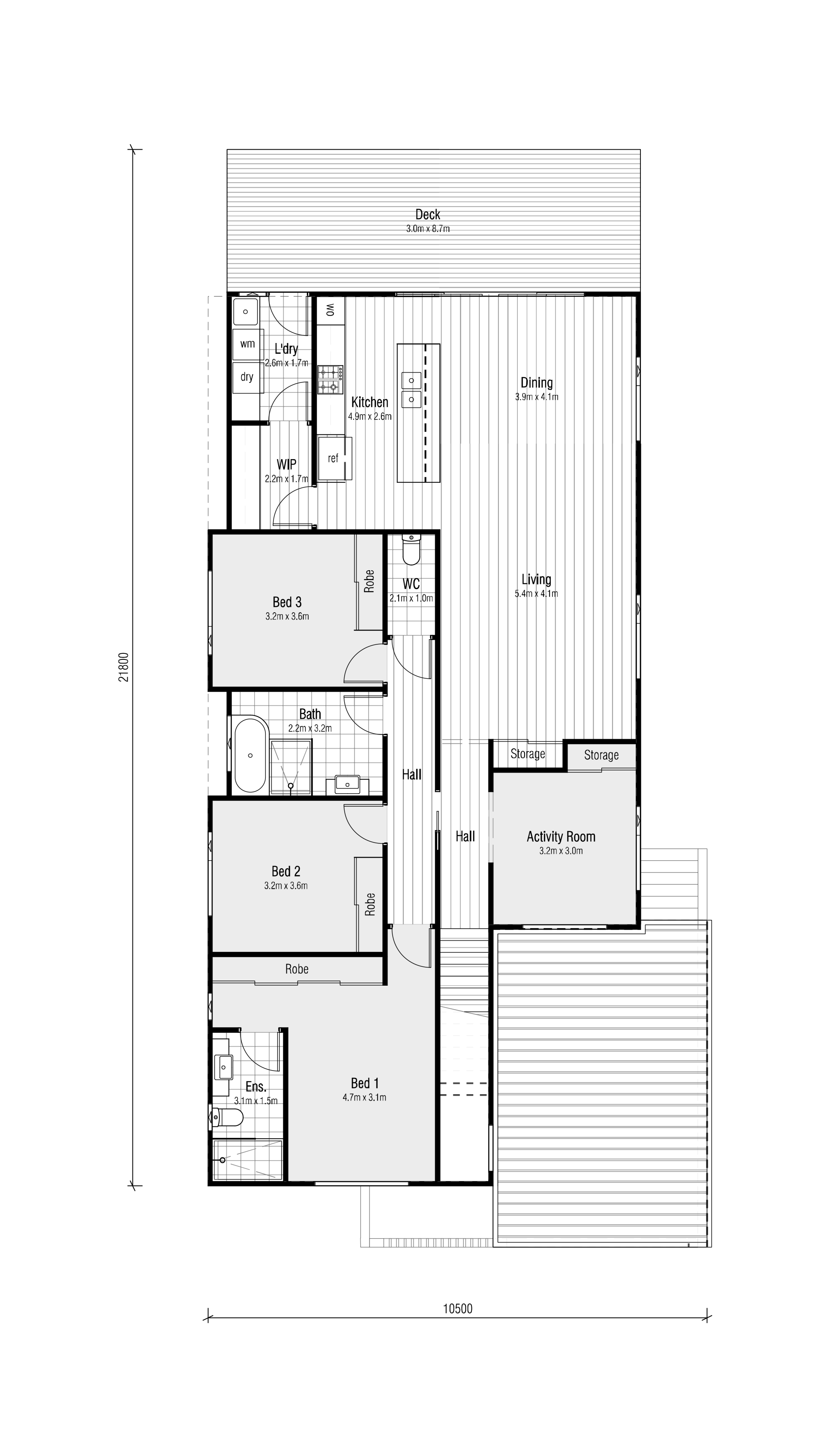 Huntingfield House 2 - Upper-level floorplan