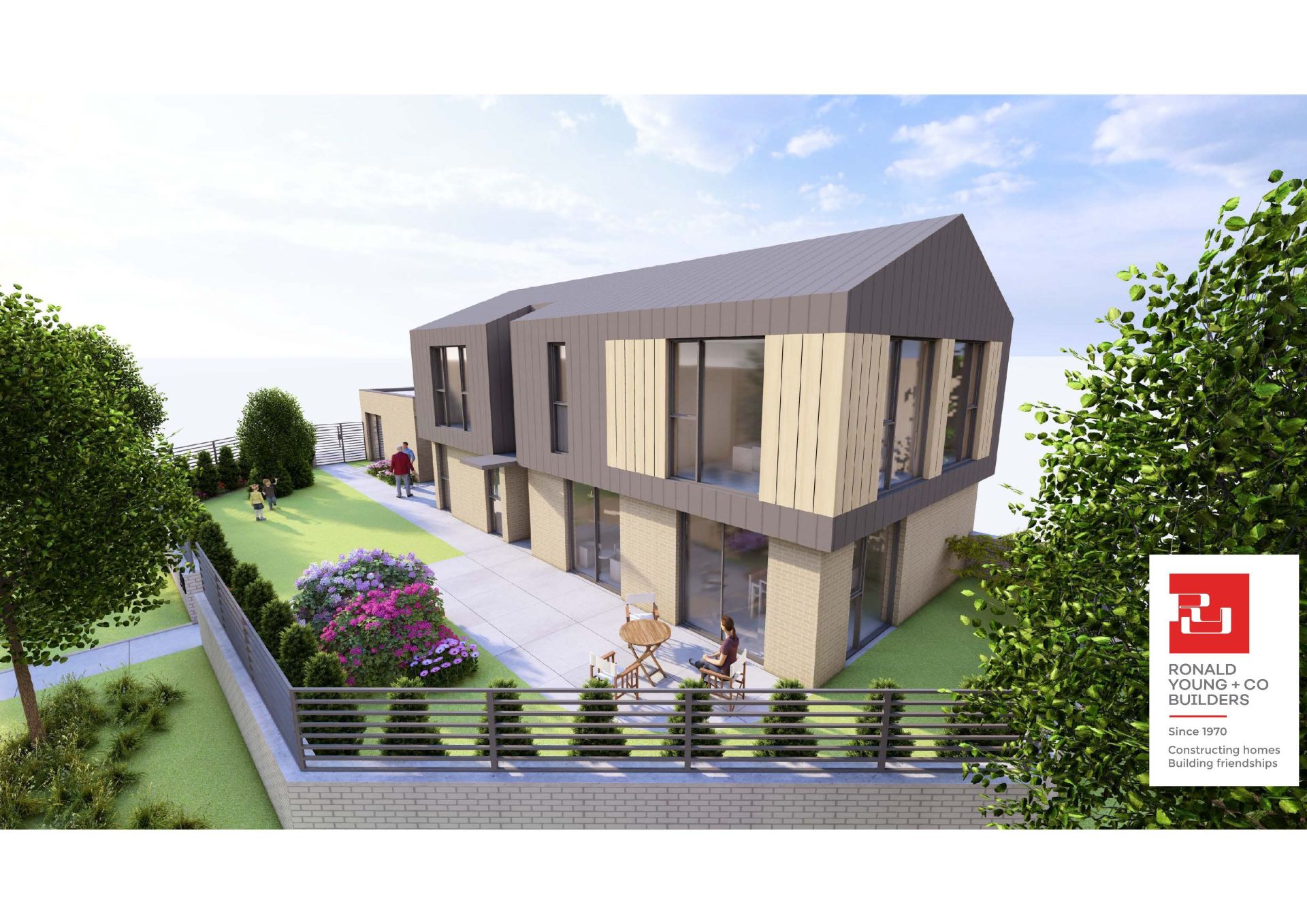 Ronald Young & Co - Lot 89 - Corner Type 02 - Render Image - Huntingfield