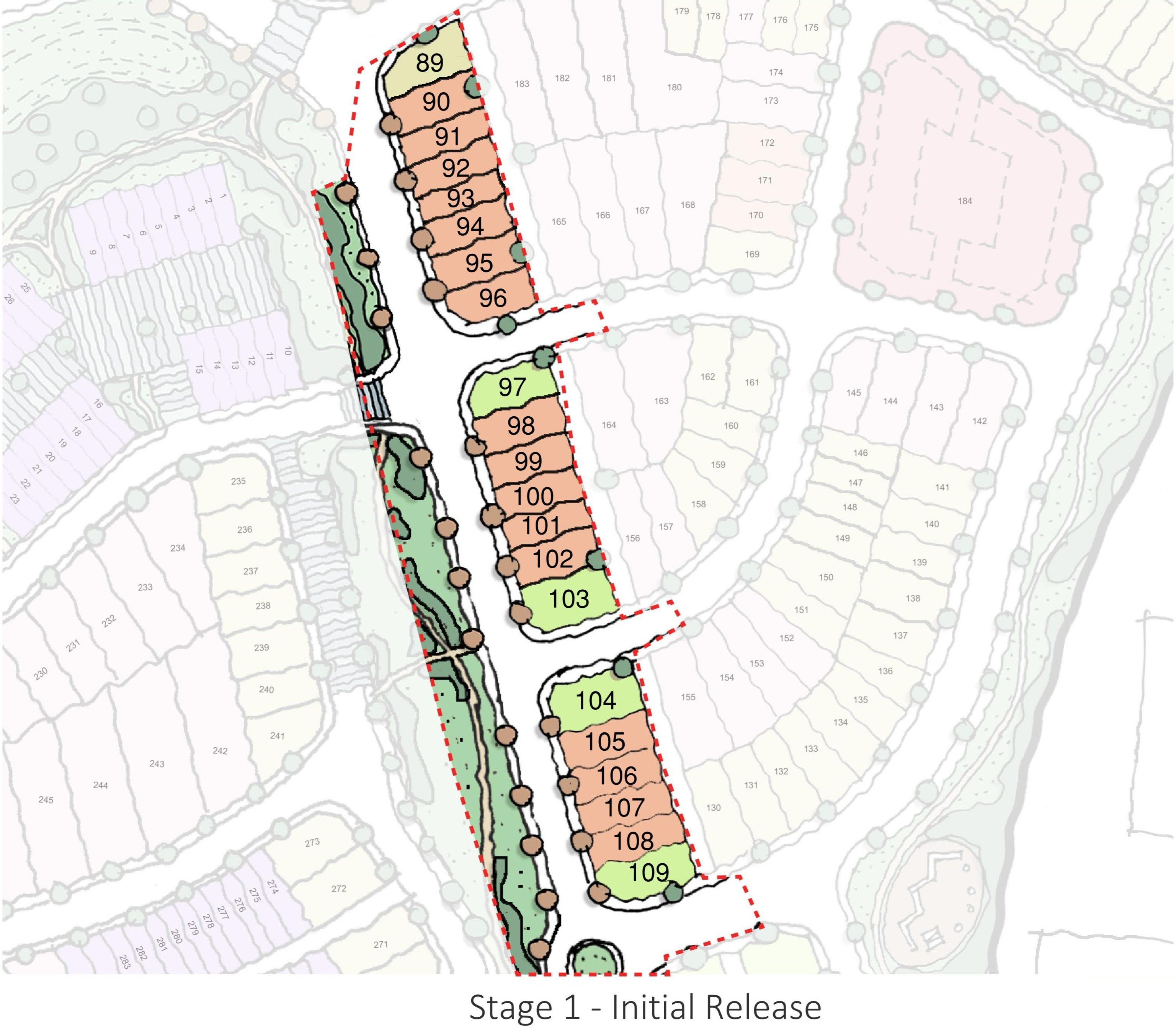 Huntingfield Stage 1 Lots
